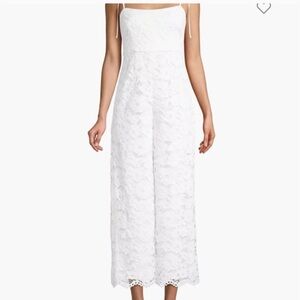 Likely Elegant White Lace romper NWT